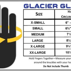 Glacier Glove Fleece Line Neogrene Gloves (Must Have)