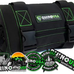 Rhino USA Tool Bag Roll – Heavy Duty Canvas Organizer Pouch for Tools